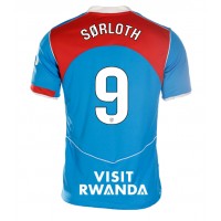 Camiseta Atletico Madrid Alexander Sorloth #9 Tercera Equipación para mujer 2025-26 manga corta